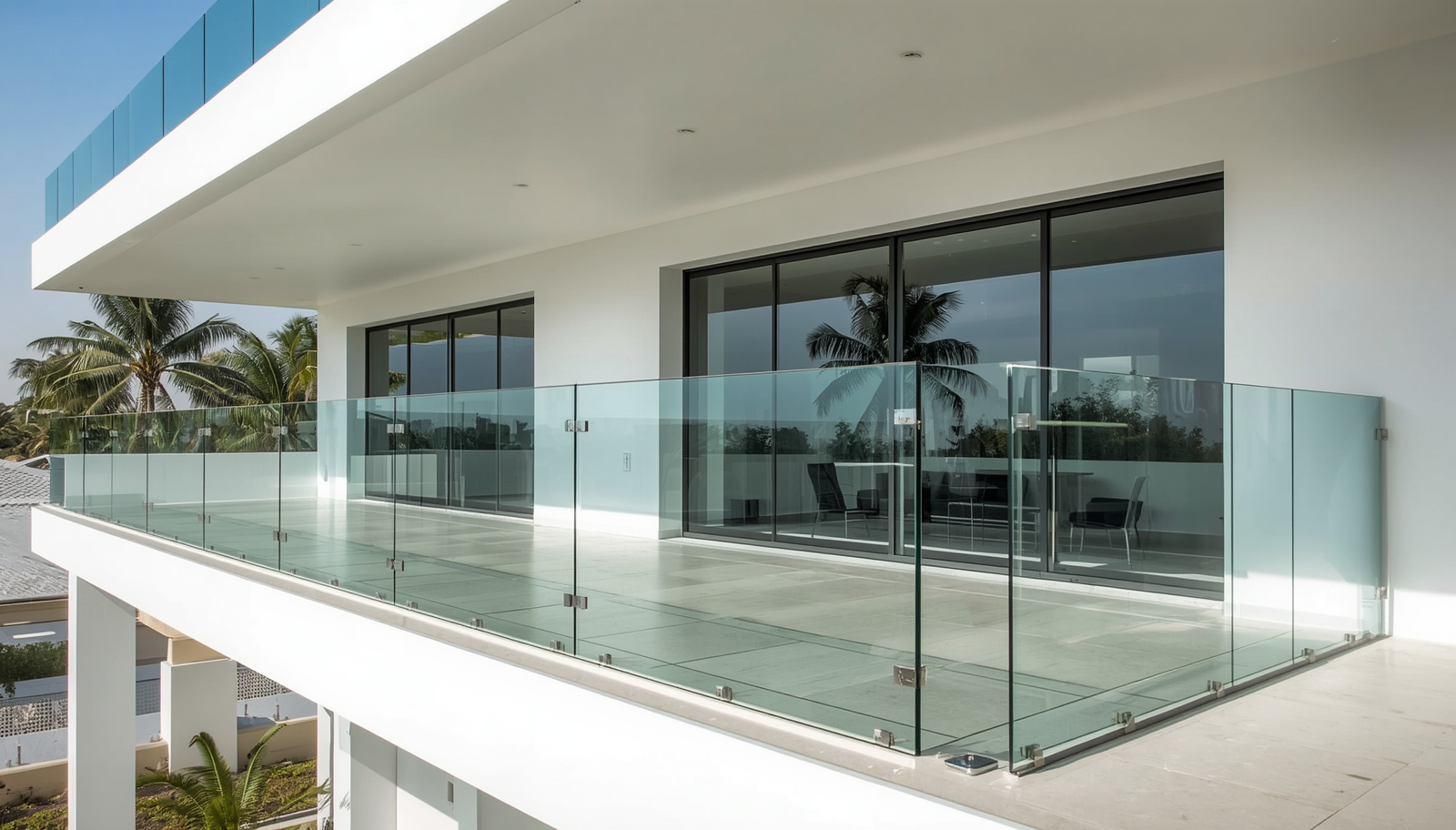 Framless Glass Railing
